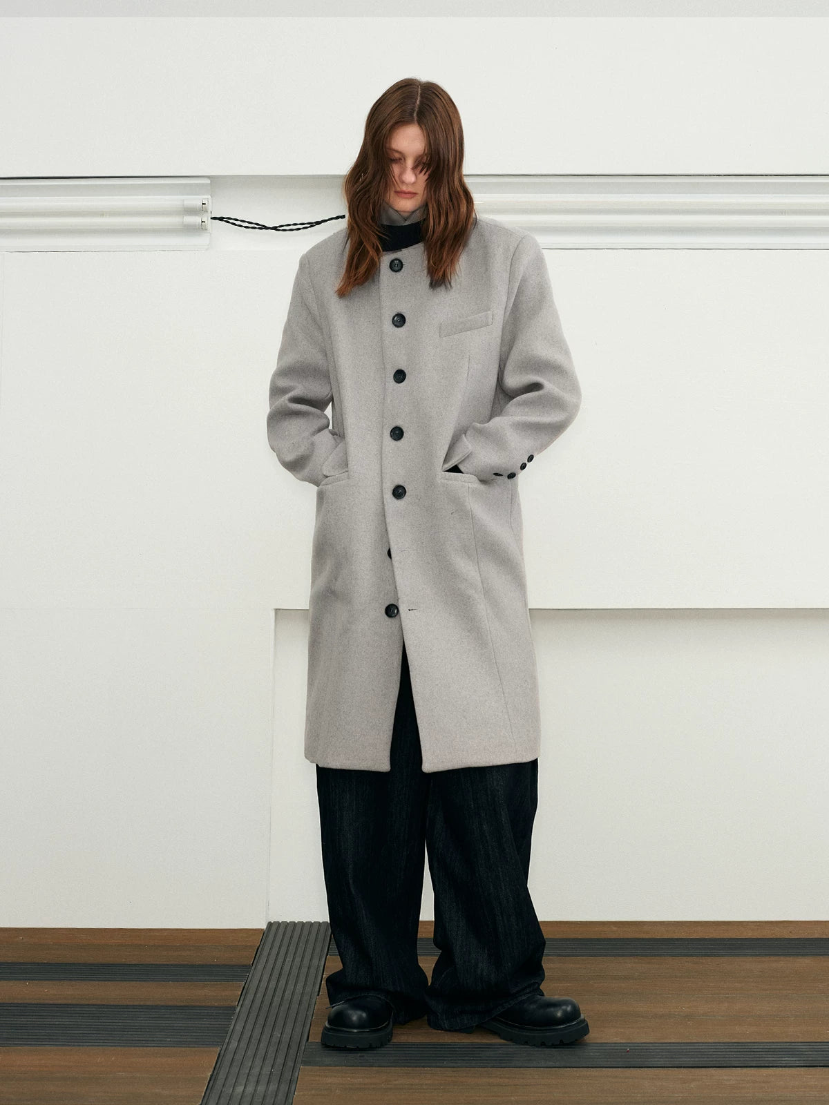 70% Australian Woolen Reversible Long Coat