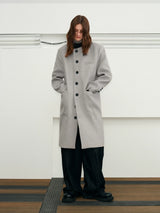 70% Australian Woolen Reversible Long Coat