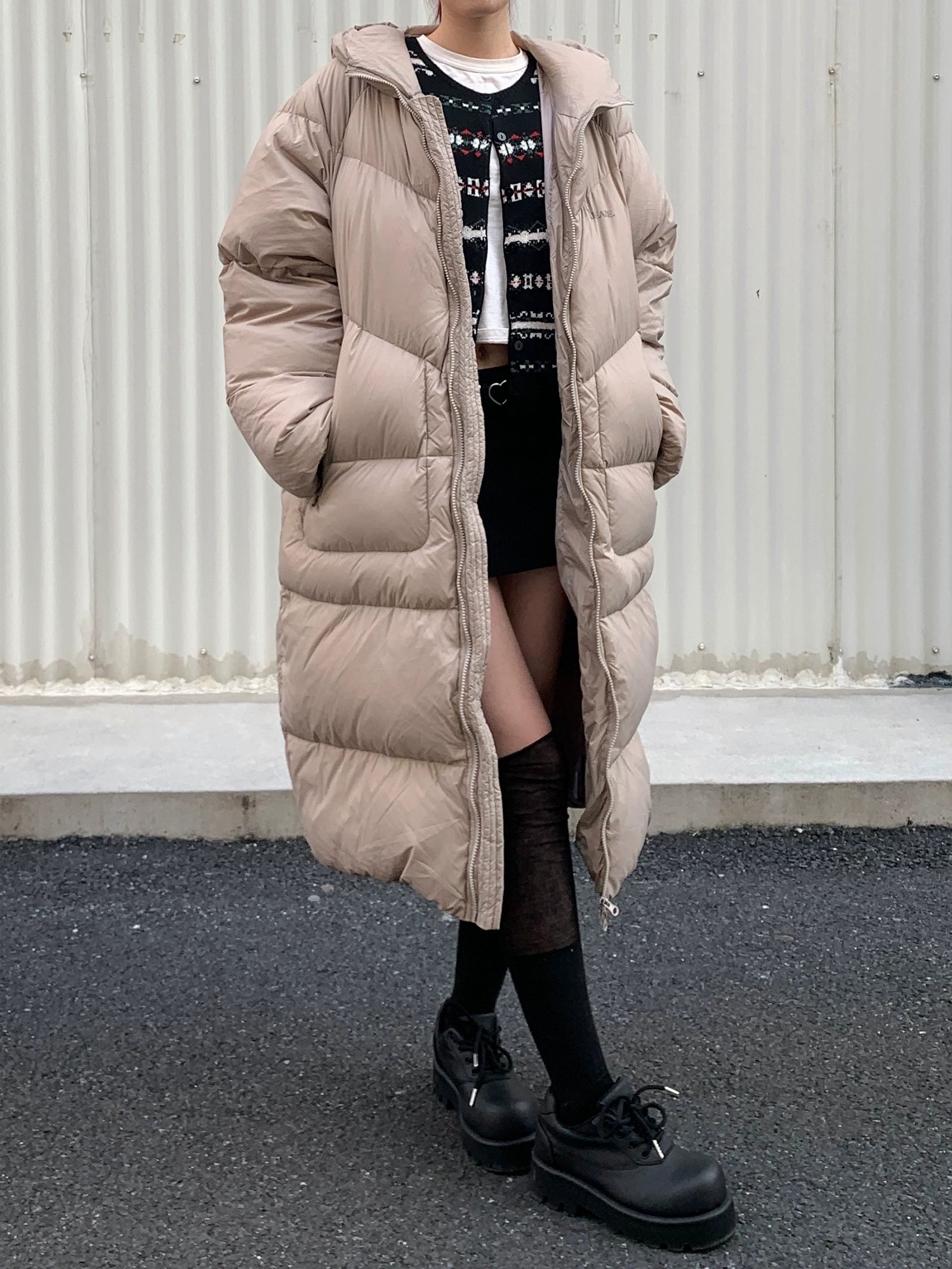 90% White Duck Down Winter Coat