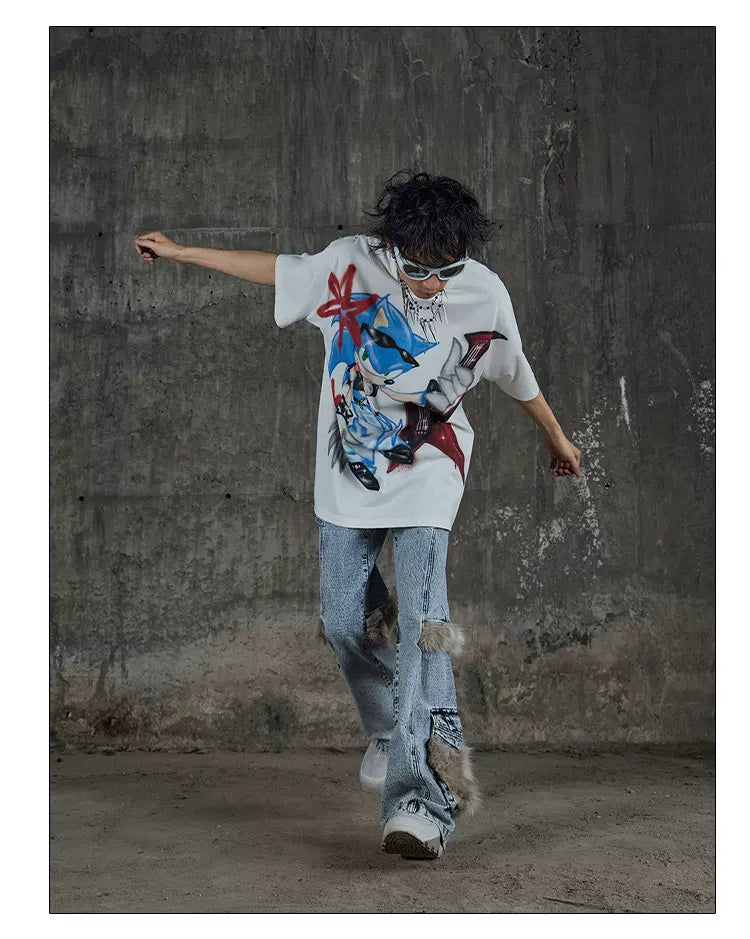 Sonic Hip Hop Graphic Tee