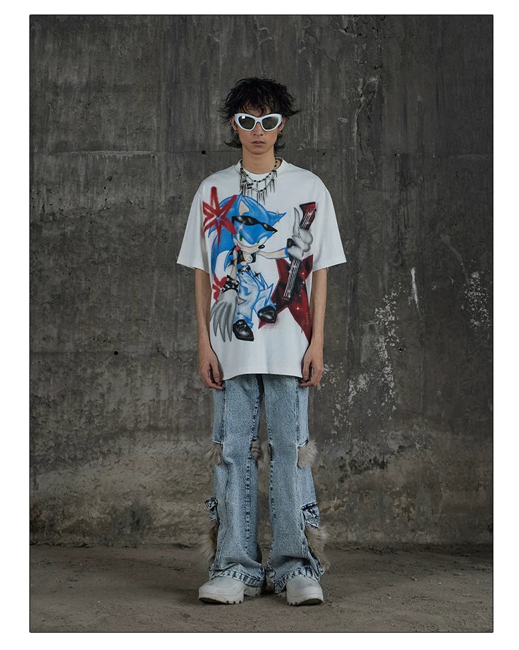 Sonic Hip Hop Graphic Tee