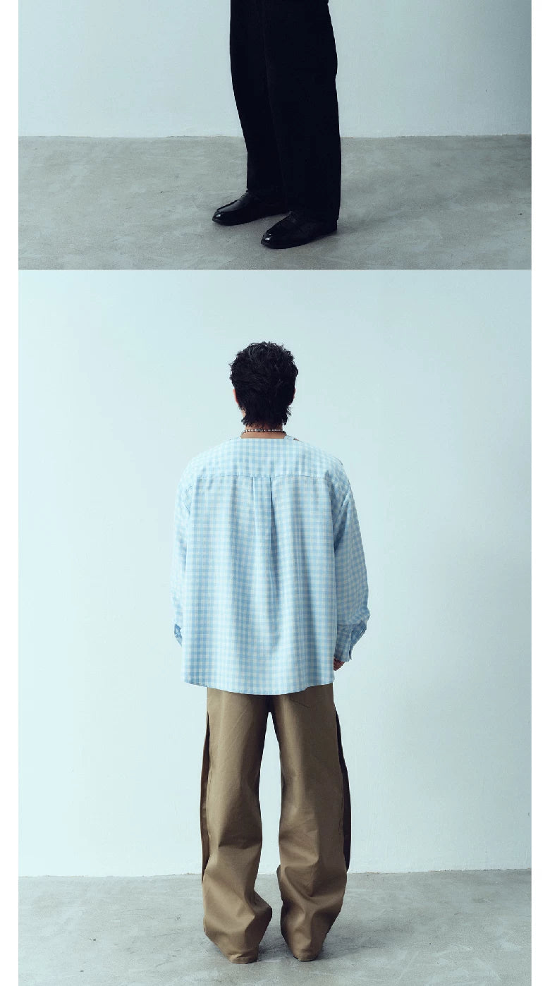 Plaid Strap Shirt