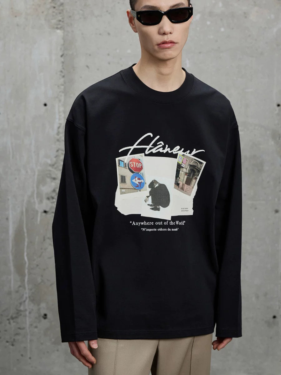 Printed Heavyweight Short & Long Sleeve Tees