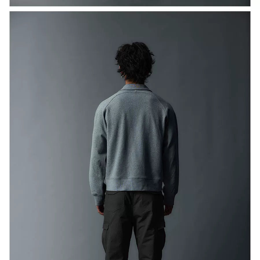 Two Tone Split Collar Polo Tees