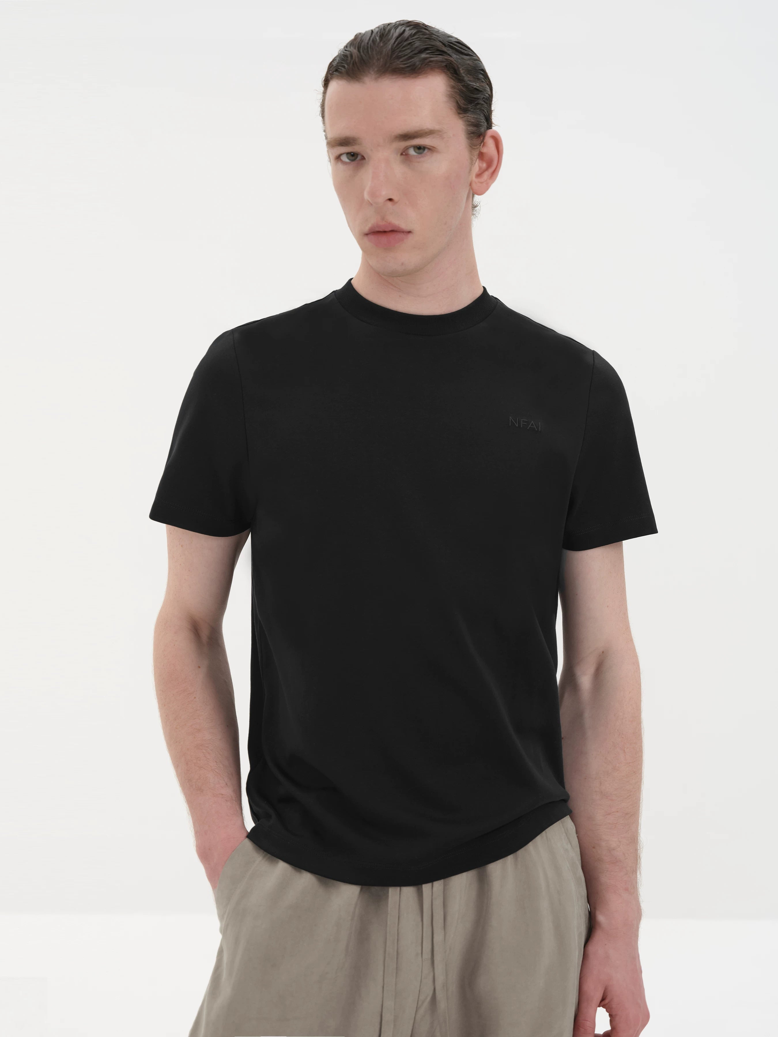 Logo Square Shoulder Quick Dry Tees