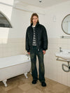 Cleanfit Washed Yellow Slim Flared Jeans