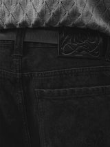 Vintage Washed Denim Banana Pants
