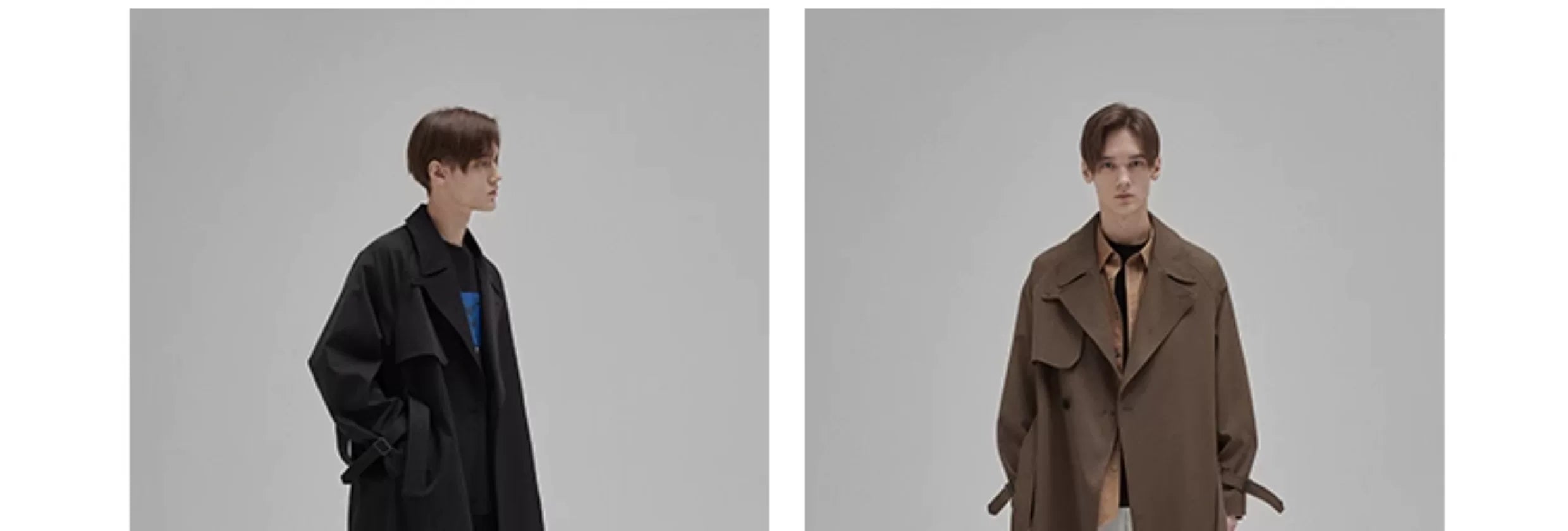 Vintage Double Breasted Belted Trench Coat