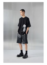 Oversized Heavyweight Double Yarn Printed Tee
