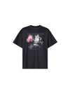 Vintage Digital Print Short Sleeve Tee