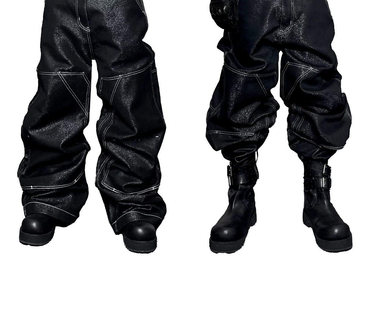 Lumberjack Fit Silver Line Raw Jeans
