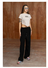 Men's Loose Multi-color Drawstring Pants