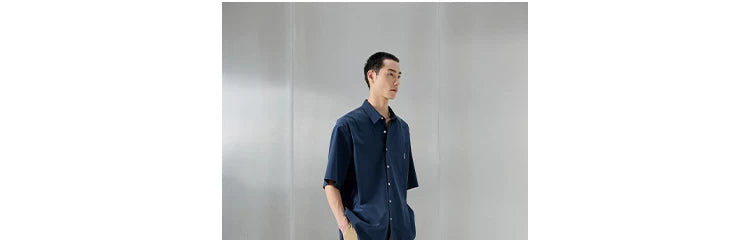 Retro Short Sleeve Pima Blend Shirt