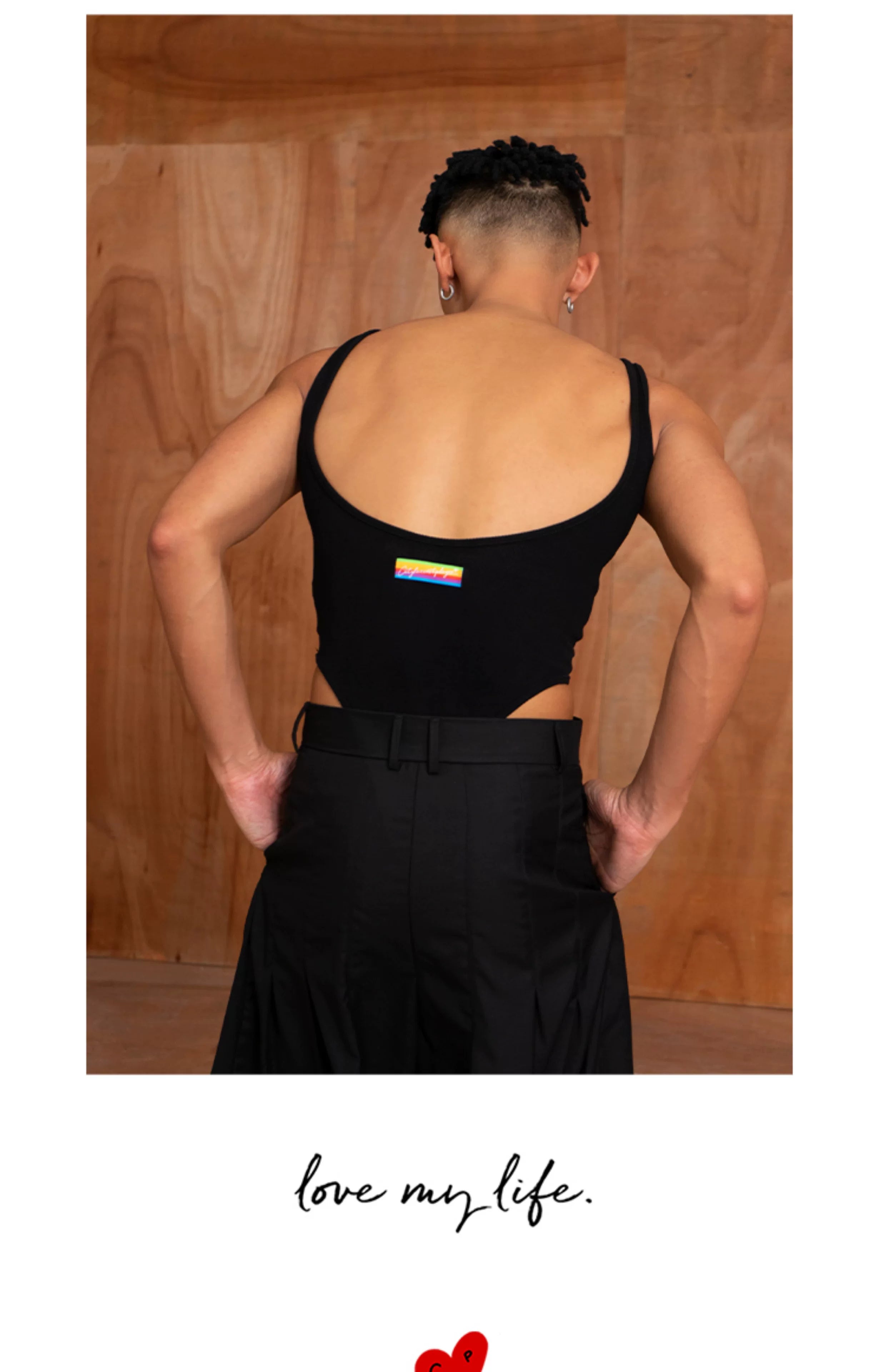 Black Backless Stretchy Shapewear Tank Bodysuits