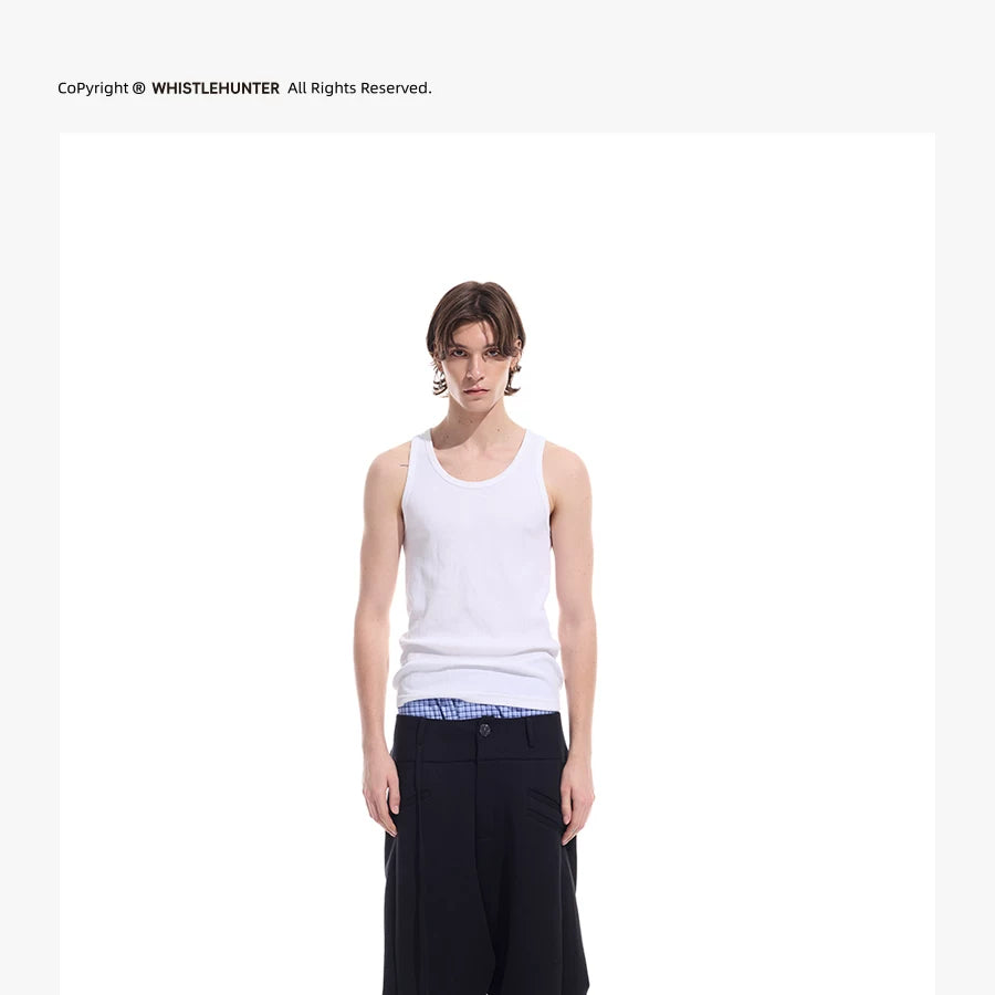 Cropped Pocketed Sashed Curved Hem Shorts