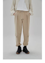 Tapered Drawstring Pocket Cargo Pants