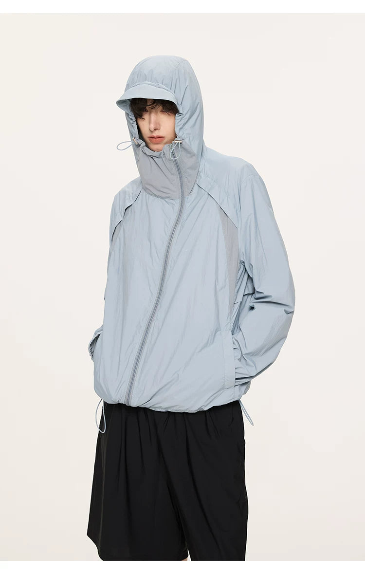 UPF50+ Asymmetrical Zip Sun Jacket
