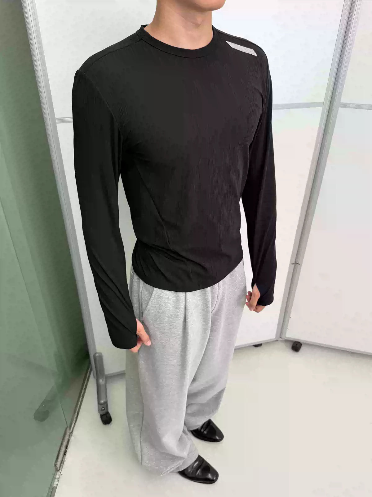 Ribbed Sports Long Sleeve Finger Cots