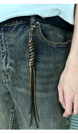 Handwoven Wax Rope Waist Charms
