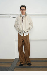 Houndstooth Harrington Jacket