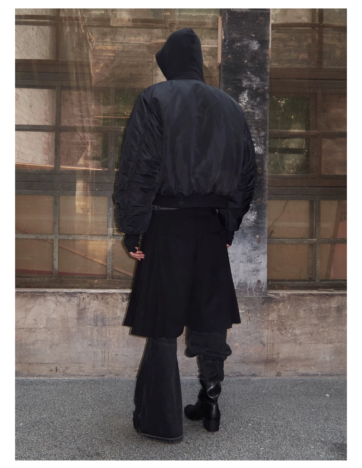 Boxy Curved 3M Thinsulate Coat