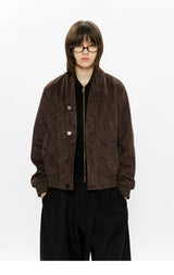 Men's V-Neck 2-In-1 Chenille Jacket