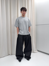 Oversized Short Sleeve Broad Shoulder Tees