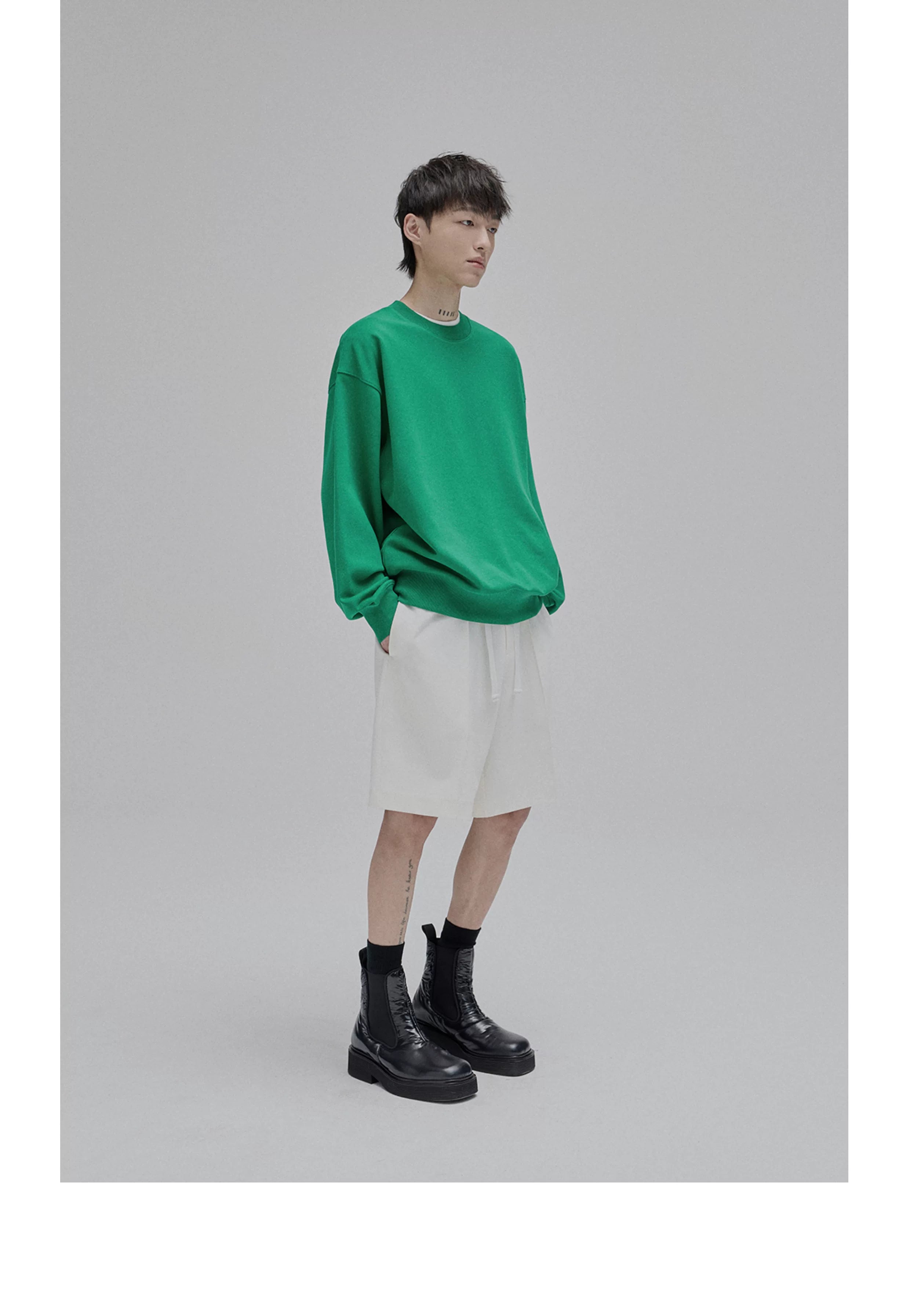 Tie Waist Straight Leg Knit Pants