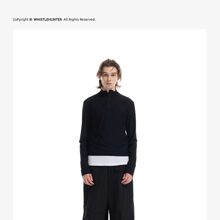 UPF30+ Half-Zip Quick-Dry Stretch Sun Jacket