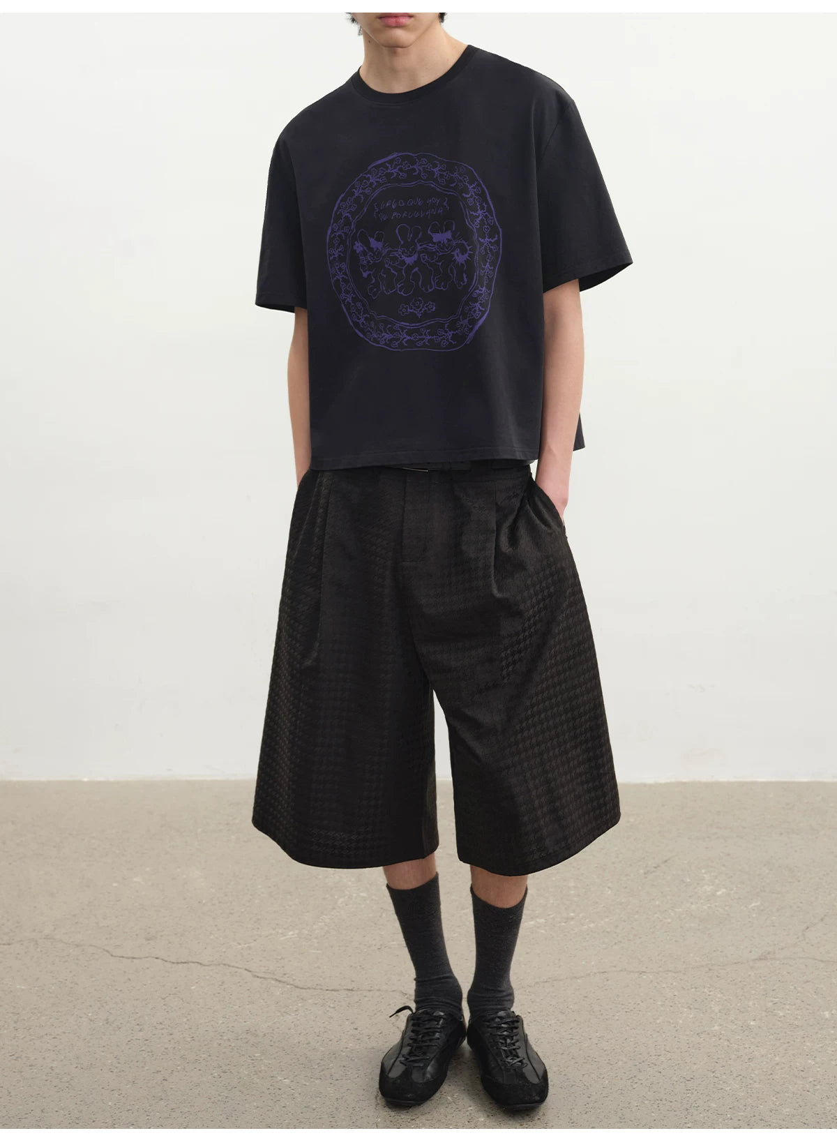 Rabbit Print Tee