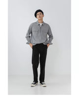 Drapey Straight Split Lounge Pants