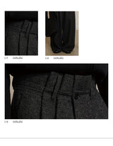 85% Wool Pleated Pants