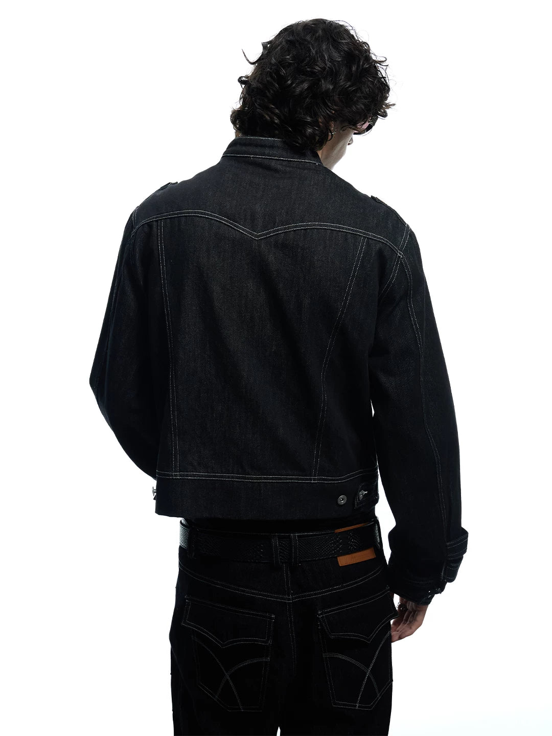 Vintage Street Metal Punk Denim Jacket