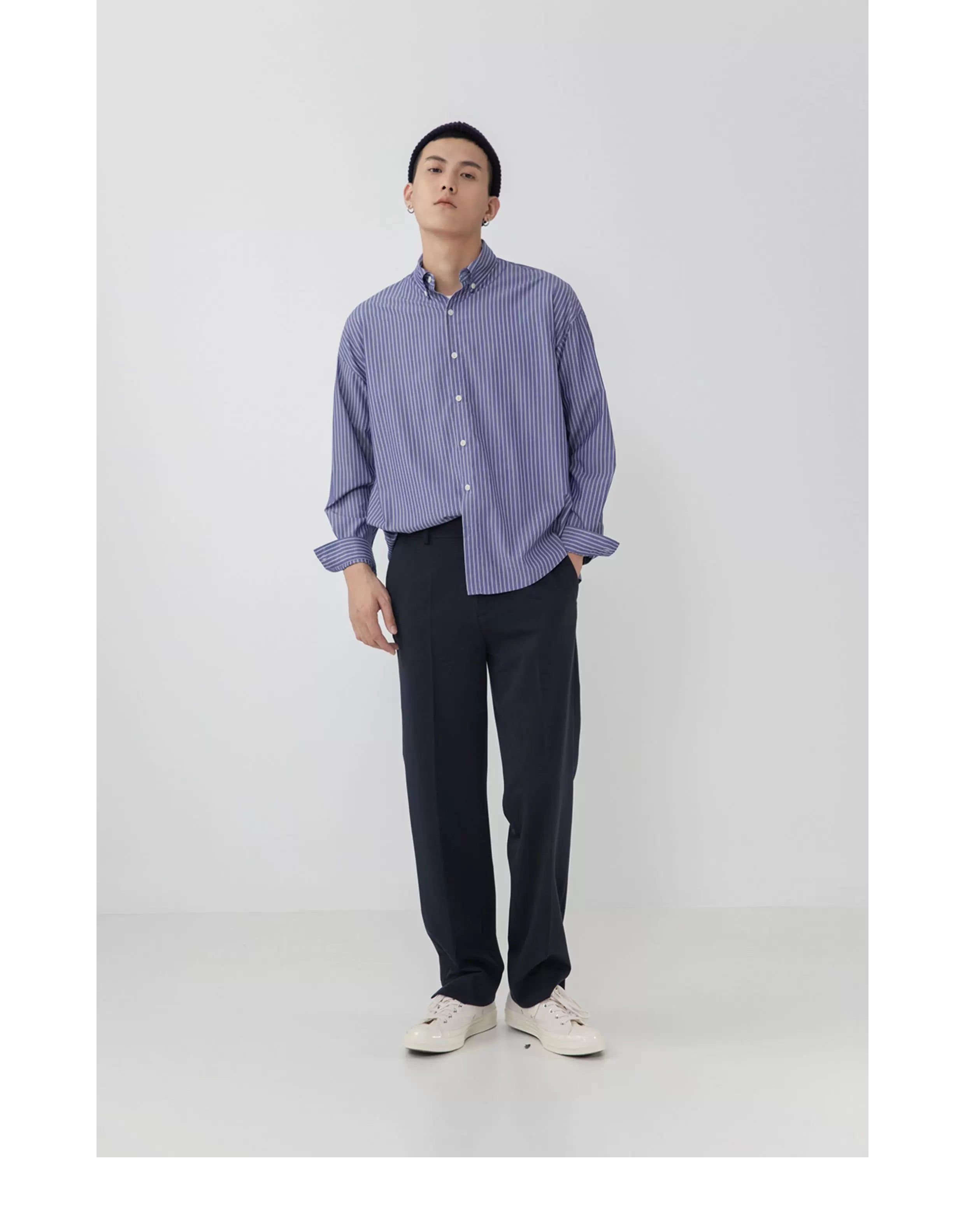 Drapey Straight Split Lounge Pants