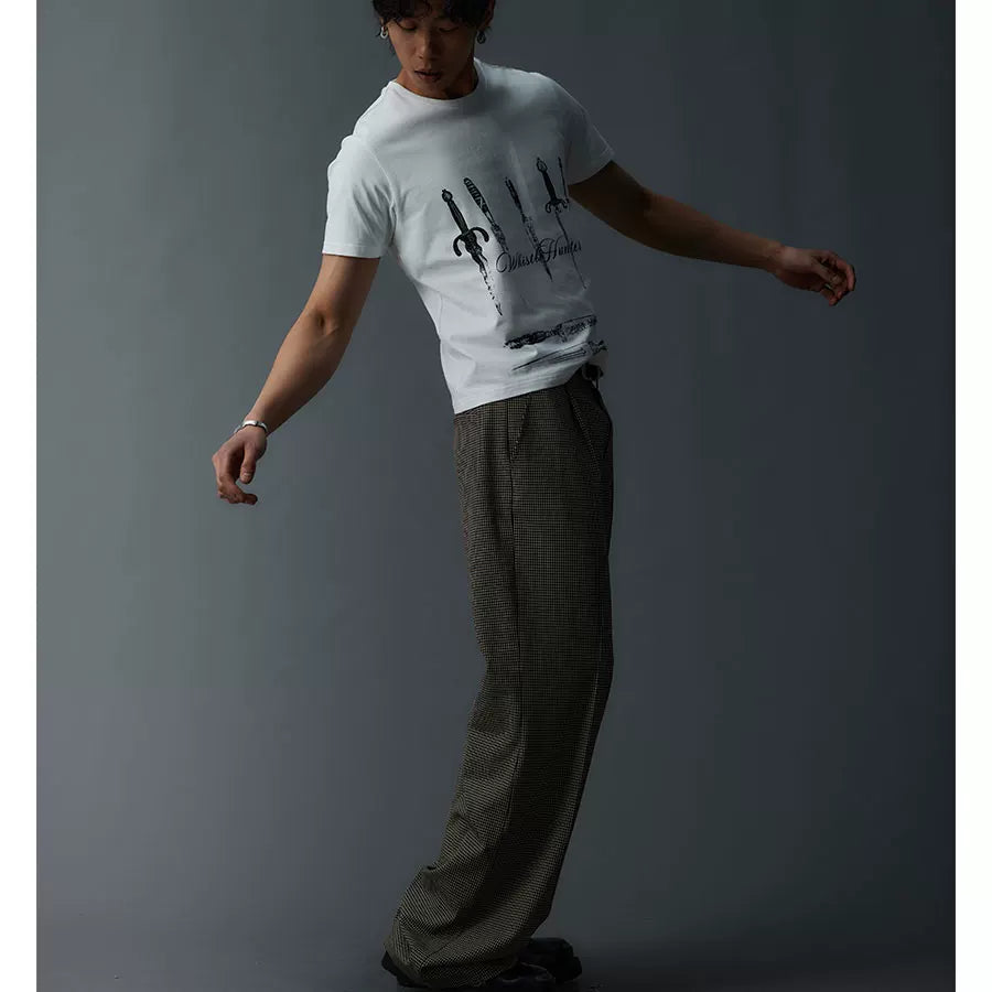 Slim Fit Vintage Print Tee