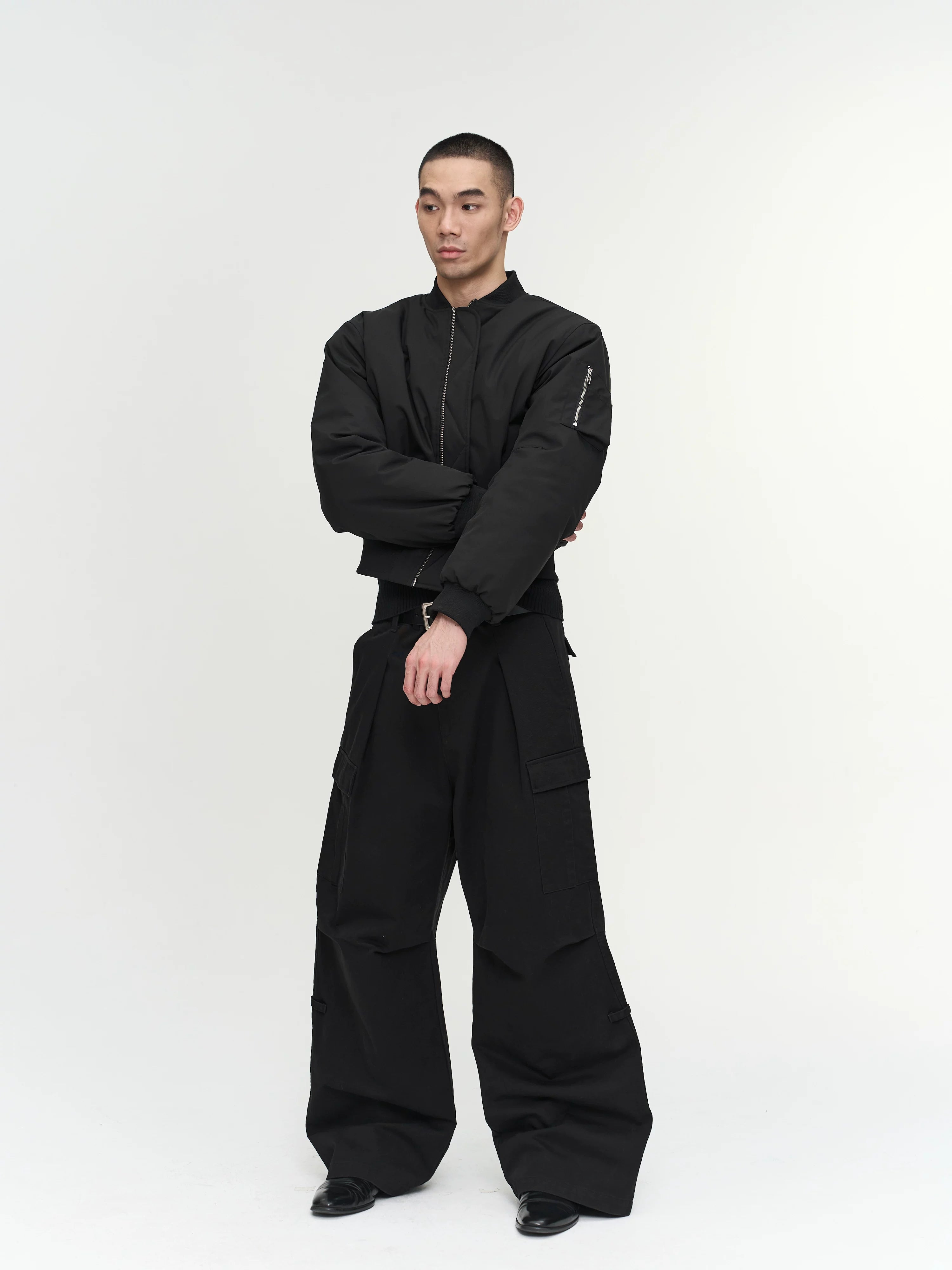 M51 Loose Fit Washed Cargo Pants