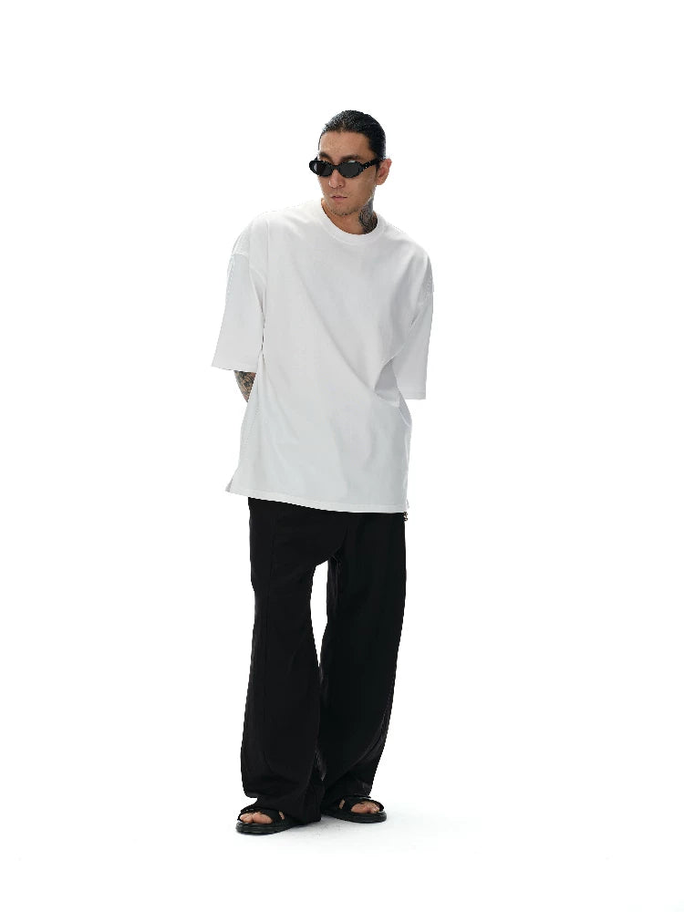 Men's Heavyweight Loose Solid Tee