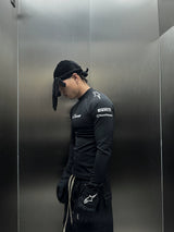 Tight Racing Sports Long Sleeve Top