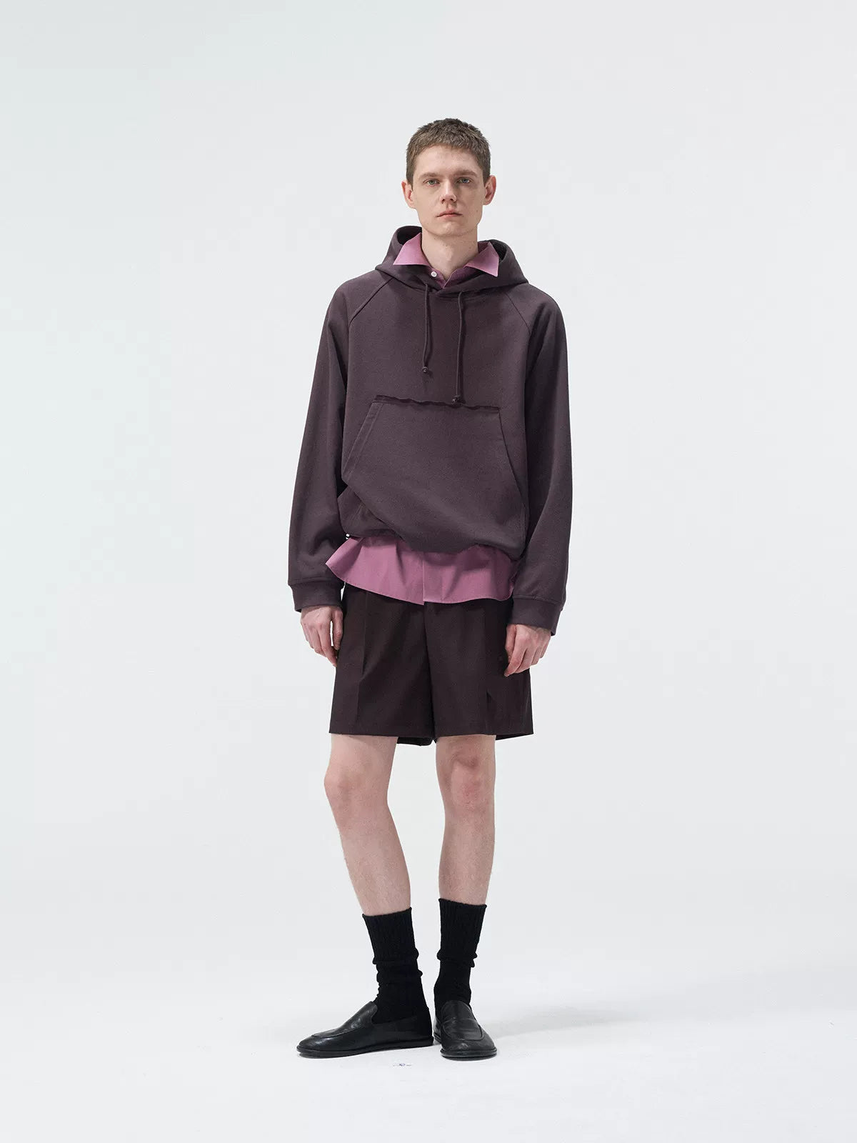 Cotton Terry Kangaroo Pocket Hoodie