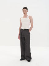 Flattering Lightweight Wide Collar Tank Tops