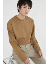 Long-Sleeved Mercerized Combed Tee
