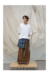 Plaid Unisex Skirt Extender