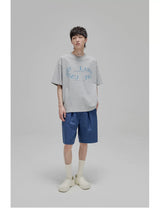 Ring Letter Print Tee