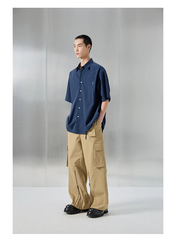 Retro Short Sleeve Pima Blend Shirt