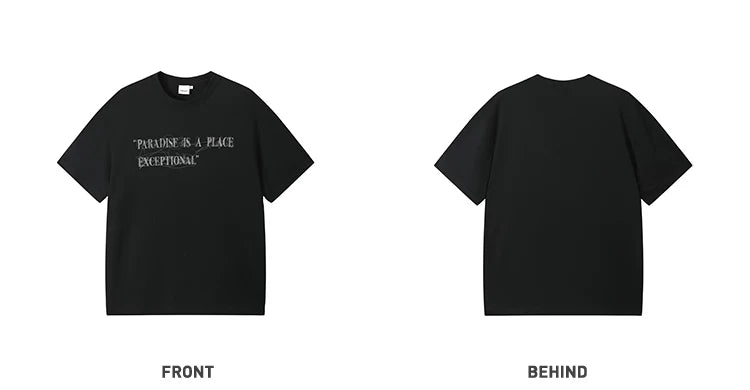 Heavy Cotton Graphic Couple Tees