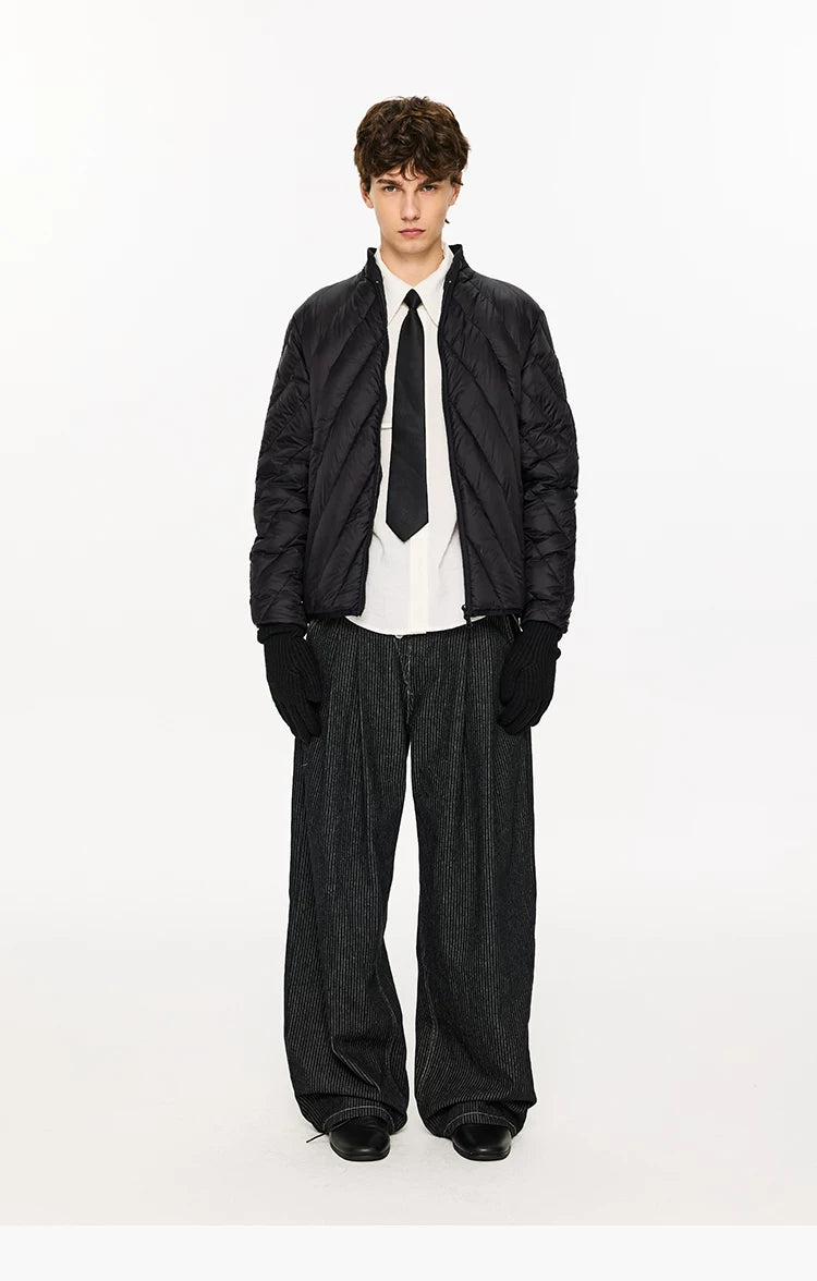Winter Stand Collar Lightweight Down Jacket