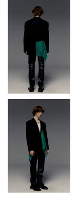 Lace Unisex Oversized Blazers