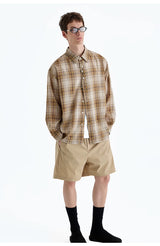 Supima Nylon Blend Drawstring Shorts