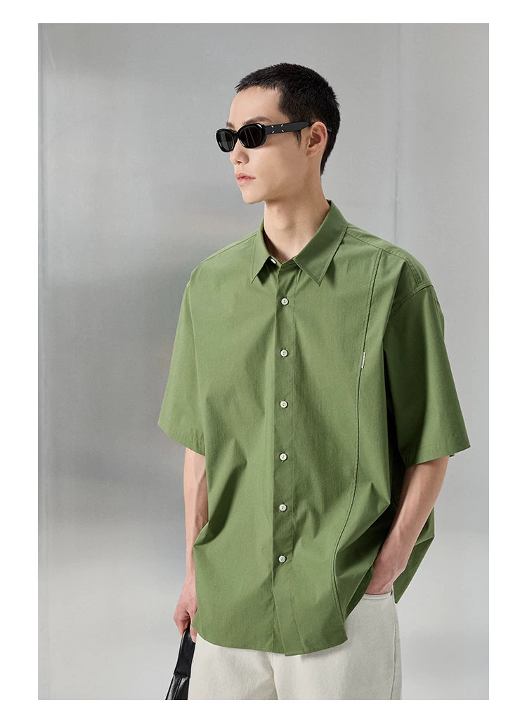 Retro Short Sleeve Pima Blend Shirt