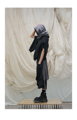 Cropped Washed Detachable Pocket Sweatpants